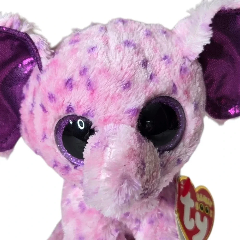Ty Eva Elephant Beanie Boos Plush 6